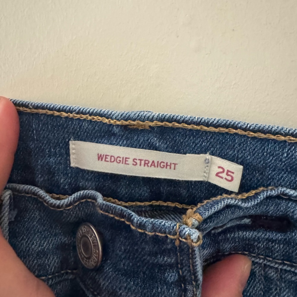 Levi's Classic Blue Straight Leg Jeans